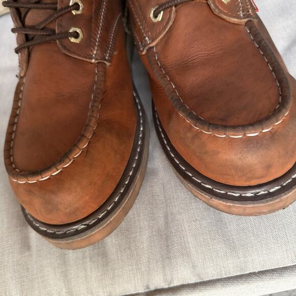 Sureway SW601MS LT.Brown Leather Slip/Oil Resistant Workboot US Mens 10 - Picture 11 of 14